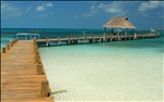 I'd rather take care of this pier on Isla Contoy than shovel snow from my Alaska driveway!